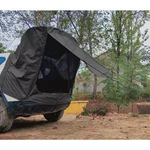 캠프노바 차박 텐트 트렁크형 130x100x160cm 감성 캠핑 SUV 차량용 (일반형 블랙)