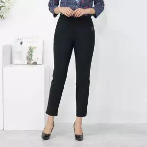 엄마옷 모슬린 엄마옷 일자 밴드바지 613HJK733 중년여성/50대/60대/70대/빅사이즈/할머니옷/마담