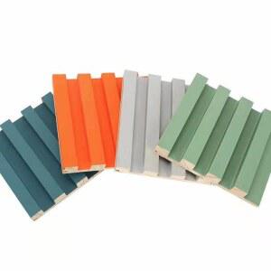 템바보드 거실 인테리어 셀프 렌더링 카페 와우서우샵 우드템바보드 가벽 합판 공간분리