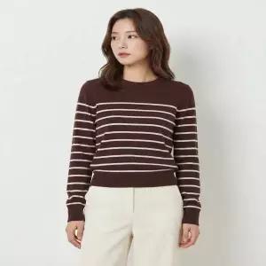 SPAO 소프트얀 여성 라운드넥 니트_SPKWG23W01