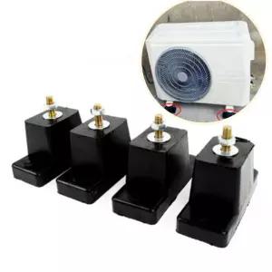 진동 소음 실외기받침 에어컨 고무 방진 패드 거치대 4p