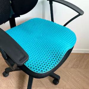 다플  벌집 실리콘 쿨링 방석 쿨젤 통기성 사무실 학생 여름