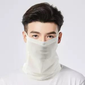 귀걸이형 에어 쿨 멀티스카프 여름 넥워머 자외선차단(화이트)