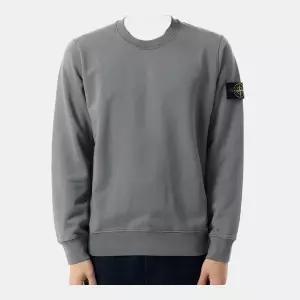 [스톤아일랜드] 오가닉 코튼 플리스 레귤러 핏 크루넥스웨트셔츠 K2S15 6100060 S0051 V006B