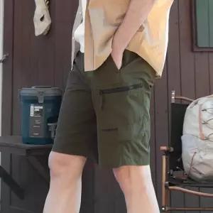 몽벨 남성 타슬란 아웃 포켓 하프 팬츠 [KHAKI]