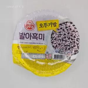 오뚜기 발아흑미밥 210g 36개