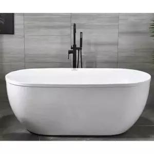 소형 아크릴 욕조 미니 화장실용 반식욕 호텔 북유럽