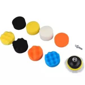 차량 광택 패드 유막제거 세차 폴리싱 자동차 광택 패드 연마 3인치 스펀지 광택용 용품 관리