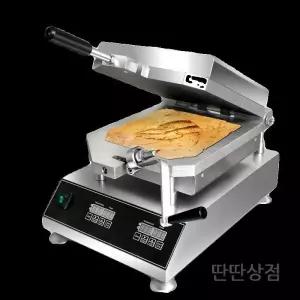 해산물압착프레스 크레페 전병 압착 메이커 화석 새우 오징어 센베이 과자 햄 프레스 와플