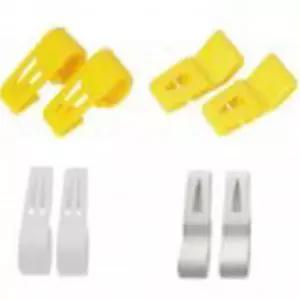 건설 안전모 클립 작업용 산업용 플라스틱 안전모 고글 클립 고정 보호용 안전용 보호 헬멧