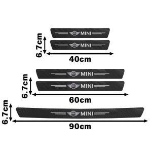 미니 쿠퍼 JCW 웍스 F54 F55 F56 F57 F60 R50 R52 R53 R55 R56용 호환 자동차 차량용 호환 도어 실 도어 스