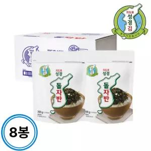 [지도표 성경김] 돌자반 300gx8봉 한박스