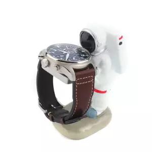 묵직한 우주인 손목시계 거치대 대형 스탠드 수납