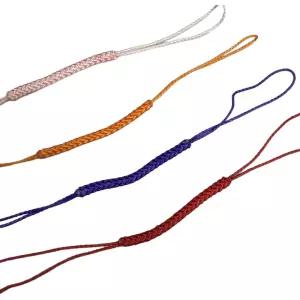 골프 티걸이끈 DIY 만들기 단색 꼬임줄 스트랩 10개입 길이 15cm 티걸이 키링끈