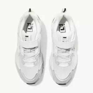 휠라 키즈 레이 플라이드 플랫 스니커즈 3XM02307F 100