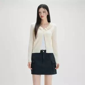 (스타필드 하남 미쏘) 프릴 가디건_MIWCKG313T