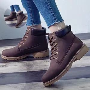 워커 롱구두 여성화 부티 로우힐 봄신상 봄여자신발