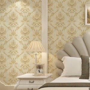 입체 3D 유럽풍 클래식 앤틱 꽃무늬 플로럴 벽지 시트지 거실