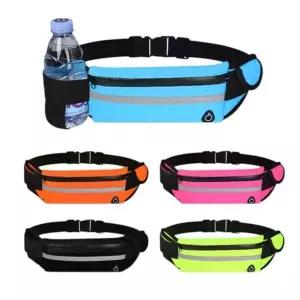 [콩심팥심]초경량 반사판 런닝 등산 마라톤 스포츠 힙색 웨이스트백 여행용