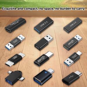 12개 USB-C to 3.0 암-암 수-수 암-수 어댑터 노트북용 OTG 안드로이드 폰 태블릿 오피스용