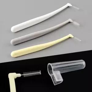 솔이쑤시개 L형 치간칫+위생캡 20P 1-0.4mm 휴대용 간칫치간칫솔 용간칫 이쑤시개 구강용품 L형간칫 간칫10