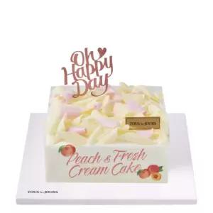 [뚜레쥬르]오! 해피 복숭아 케이크