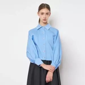 [케네스레이디](센텀시티점)[BYLYNN] 웨스트 크롭 블라우스 EWBLPC0400