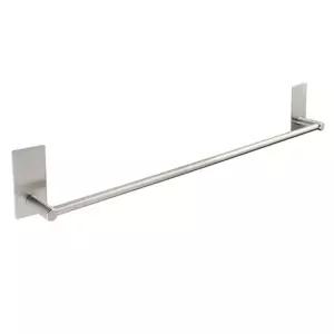 비스코스 니켈 수건걸이(3M접착식) 55cm행거 타월 욕실 접착 타올