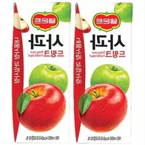 사무실 회의용 음료수 델몬트 사과드링크 190ml 32개 사과주스 대용량 박스