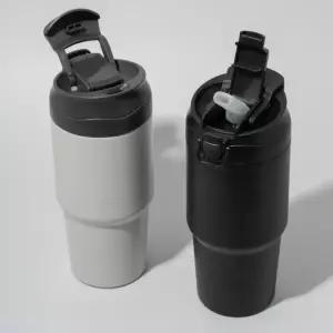 더블웨이텀블러 550ml 라이더 빨대스포츠보온병 보냉 자전거 레저용 트론우