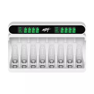 엠비에프 LCD AA AAA 건전지 급속충전기 8구 MBF-8BCG