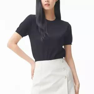 [미쏘] 에센셜 라운드넥 반팔 풀오버 (MIWKAD710T-T)