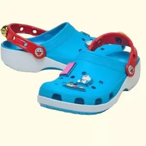 [크록스]클래식 도라에몽 클로그 키즈 캐릭터 슬리퍼 샌들 211692-90H 730586