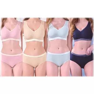 코데즈컴바인 26SS 블라썸 BB브라팬티 4세트