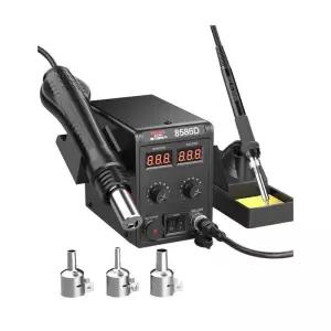 PCB 고주파 납땜기 보여주 항온 실납 전기인두기 열기