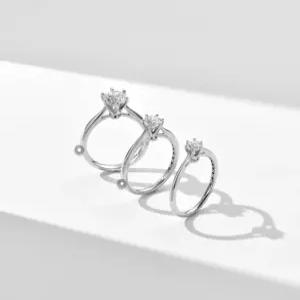 [스타필드 하남 미니골드]14K [DIA-3부] 클래식 6프롱 반지 MRM05263