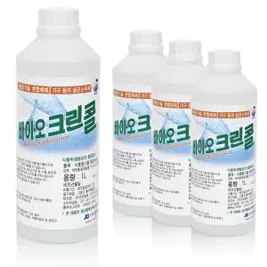 바이오크린콜 대용량가성비 알콜 주정 진로발효 제 에탄올 발효 4L 75