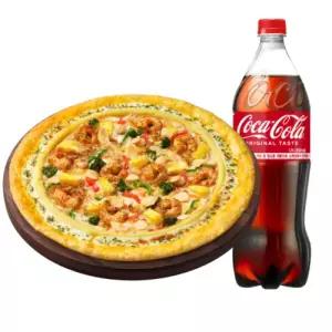 [피자헛] 갈릭버터쉬림프 리치골드L + 콜라 1.25L