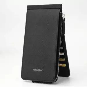 슬림 카드 장지갑 명함 소형 가죽 여권 패션 가벼운 직장인