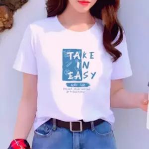 여자 반팔티 여성 여성반팔 소프트이지면티 기본면티