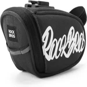 록브로스 자전거 안장 가방 LED 조명 걸이 및 반사 로고가 있는 경량 120g 시트백 도로 산악 자전거를 위한