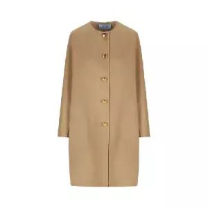 프라다 크루넥 버튼업 롱 코트 P662QK13L1 F0824 TP942791359