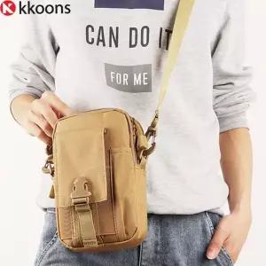 전술 허리 가방 아웃도어 작업용 다용도 남성 힙색 캠핑 벨트 파우치 밀리터리 스마트폰 휴대폰 크로스