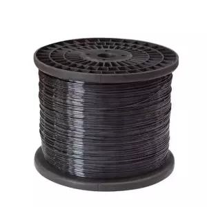 농업용 와이어 고강도 2500m 철사 코팅 블랙 강선 1.8mm 플라스틱