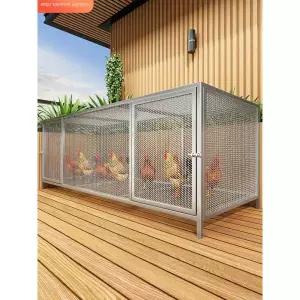 야외 닭장 닭 새장 사료 병아리 초대형 키우기 조류 조립식 토끼장 철망