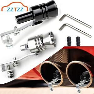 1Pcs 터보 휘슬 범용 배기 사운드 부스터는 대부분의 자동차, 세단 및 트럭에 적합합니다.