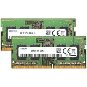 삼성 8GB (2x4GB) DDR4 3200MHz PC4-25600 (PC4-3200AA) CL22 SODIMM 1Rx16 싱글 랭크 1.2V 260핀 노트북, 노트북 RAM 메모리