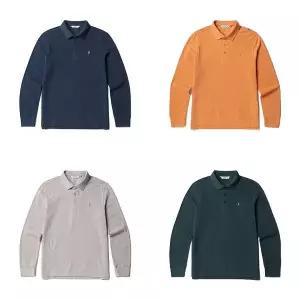 올젠 OLZEN 시그니처 솔리드 긴팔 카라티셔츠 ZOF1TT1301 7종1택 710374