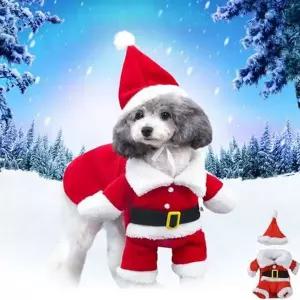 크리스마스 강아지 산타 코스튬 애견 고양이 산타 코스튬 반려동물