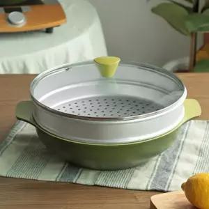 만두 냄비 알루미늄 찜기 전골냄비 찜 세트 IH 다용도 궁중전골 28cm 인덕션 찜솥